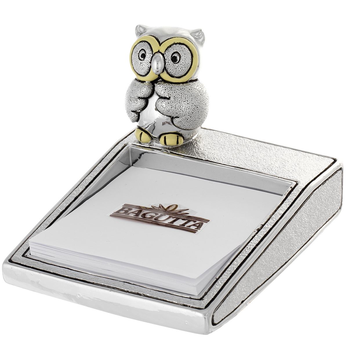 Bagutta Memostick Portamemo da Scrivania Gufo 12x12 cm