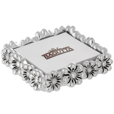 Bagutta Memostick Portamemo da Scrivania Cornice Floreale 11x11 cm