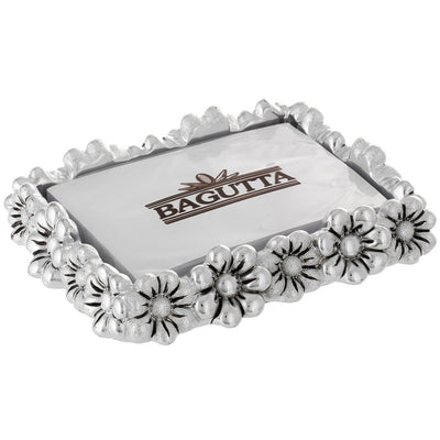 Bagutta Memostick Portamemo da Scrivania Cornice Floreale 11x13 cm