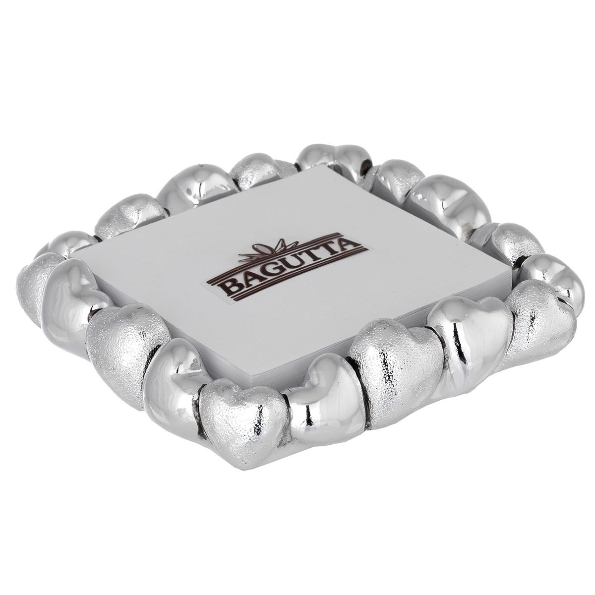 Bagutta Memostick Portamemo da Scrivania Cornice Ciottoli 11x11 cm