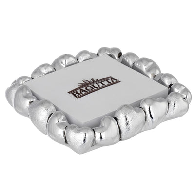 Bagutta Memostick Portamemo da Scrivania Cornice Ciottoli 11x11 cm