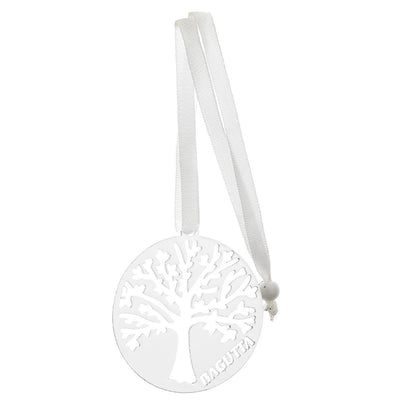 Bagutta Segnalibro Tondo Silver Plated Albero della Vita con Rami 4 cm
