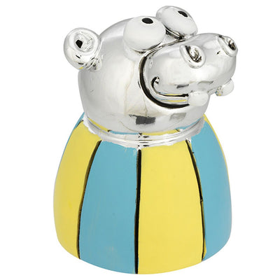Bagutta I Cucciolosi Animaletto Decorativo Ippopotamo Multicolore 6,5 cm