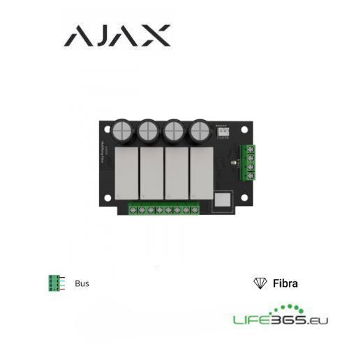 Ajax Superior MultiRelay Fibra - Modulo relay a quattro canali