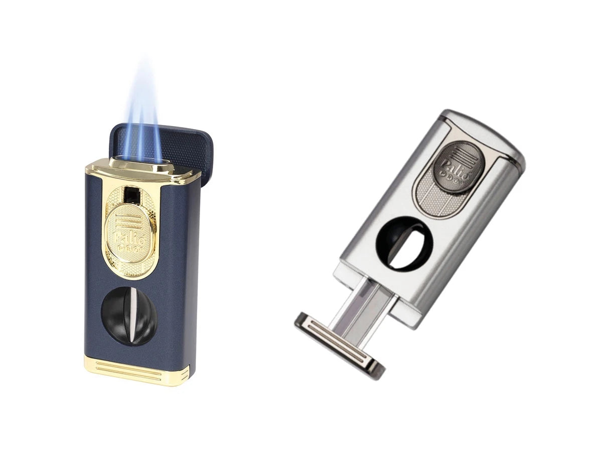 Paliò ACCENDISIGARI TREVI TRIPLE w/V-CUTTER JET (PAL-CL-3100BK) Black