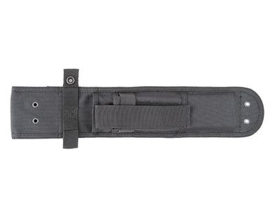 Ka-Bar Becker Combat Bowie BK9 dettaglio lama Cro-Van manico Ultramid fodero Heavy-Duty