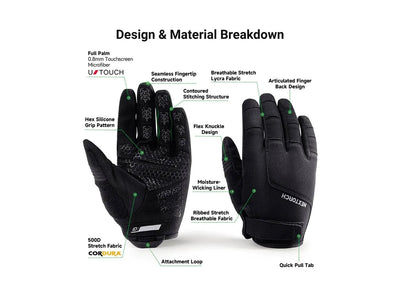 Nextorch GRIP GUARD TACTICAL GLOVES (PAIR) XL