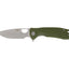 Honey Badger Drop Point Medium FRN verde HB1013, lama 8Cr13MoV 8,1 cm flipper