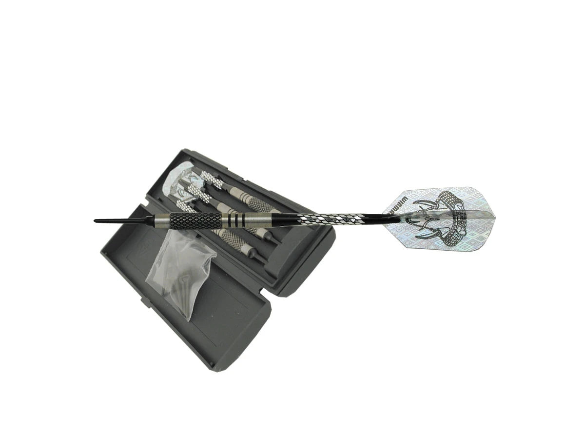 Winmau SOFTIP VENOM DARTS Tris Freccette 80% Tungsteno