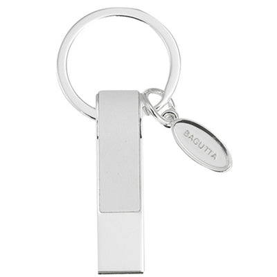 Bagutta Portachiavi Rettangolare con Memoria USB 16 GB Bianco