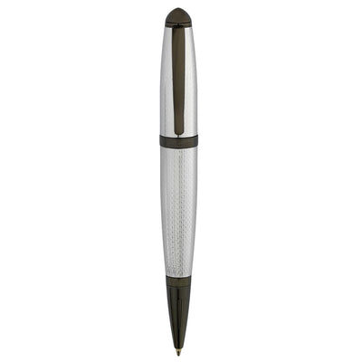 Bagutta Penna a Sfera Corpo Testurizzato con Memoria USB 16 GB con Finiture Nere