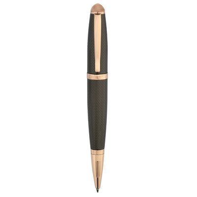 Bagutta Penna a Sfera Corpo Testurizzato con Memoria USB 16 GB con Finiture Oro Rosa