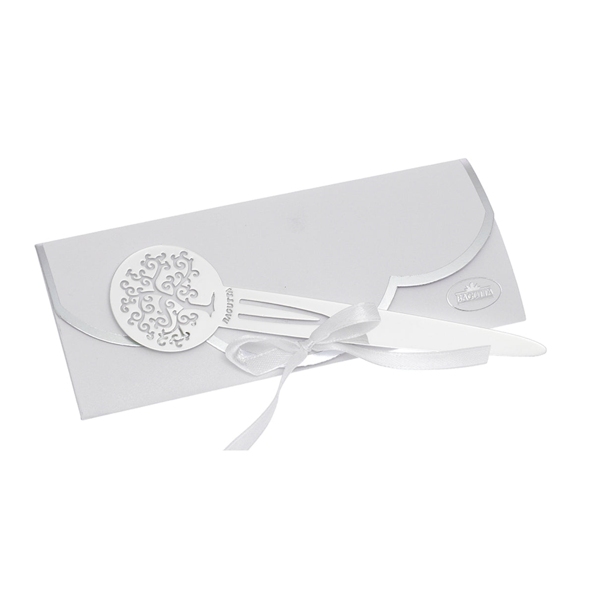 Bagutta Tagliacarte Silver Plated Traforato Gufo 16 cm
