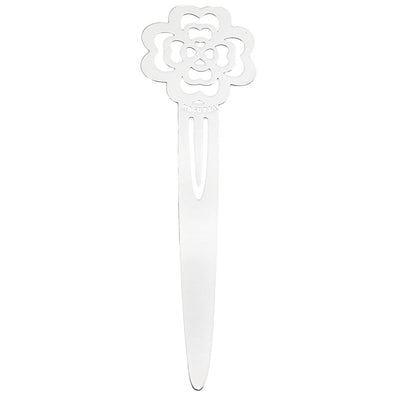 Bagutta Tagliacarte Silver Plated Traforato Fiore 16 cm