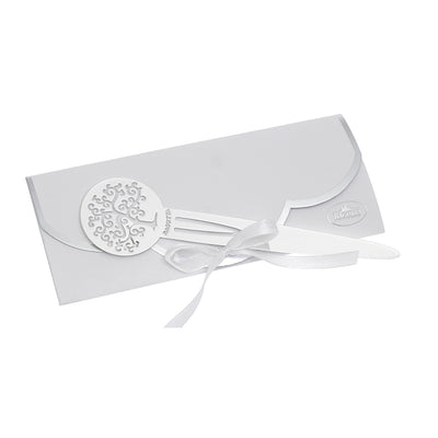 Bagutta Tagliacarte Silver Plated Traforato Fiore 16 cm