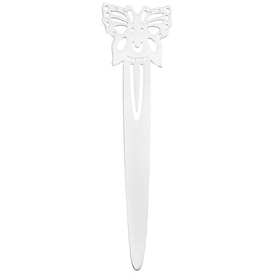 Bagutta Tagliacarte Silver Plated Traforato Farfalla 16 cm