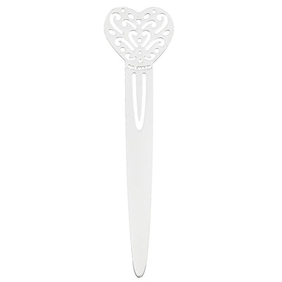 Bagutta Tagliacarte Silver Plated Traforato Cuore 16 cm