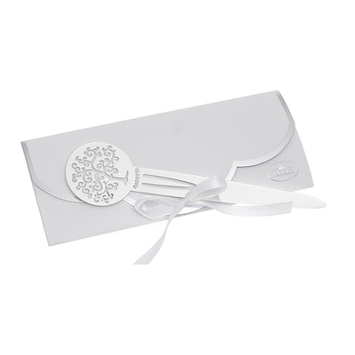 Bagutta Tagliacarte Silver Plated Traforato Cuore 16 cm