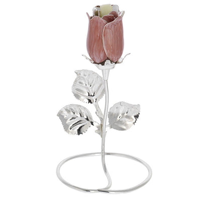 Bagutta Diffusore di Fragranza a Rosa Silver Plated Rosa 22 cm