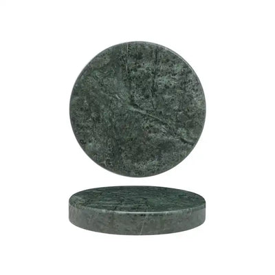 Marble Green Piattino Tondo in Marmo Ø 13 cm 10 Pezzi