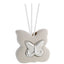 Bagutta Profumatore per Ambienti in Ceramica Gatto con Farfalla Bianco 8x4x8 cm