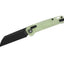 Coltello EDC QSP Penguin Resin Black 14C28N glyde lock QS130GL-H2