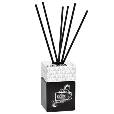 Bagutta Profumatore per Ambienti Cubo Nero Fragranza Agave 50 ml 7 cm