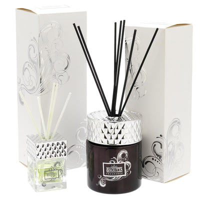 Bagutta Profumatore per Ambienti Cubo Nero Fragranza Agave 50 ml 7 cm