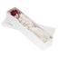 Bagutta Rosa Silver Plated Blu con Bordo Argentato 33 cm