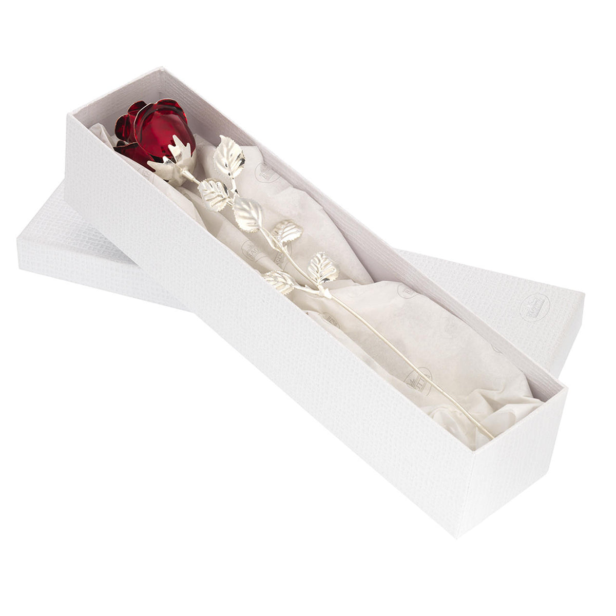 Bagutta Rosa Silver Plated Gialla con Bordo Argentato 33 cm