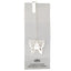 Bagutta Segnalibro Silver Plated con Catenella e Pendente Farfalla 13 cm