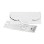 Bagutta Segnalibro Silver Plated con Catenella e Pendente Foglia 13 cm