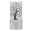 Bagutta Lampada LED da Tavolo in Vetro Albero Stilizzato a Batteria 7x15 cm