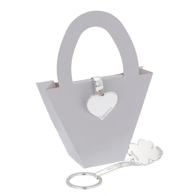 Bagutta Gancio per Borsa e Portachiavi Silver Plated Angioletto 10 cm