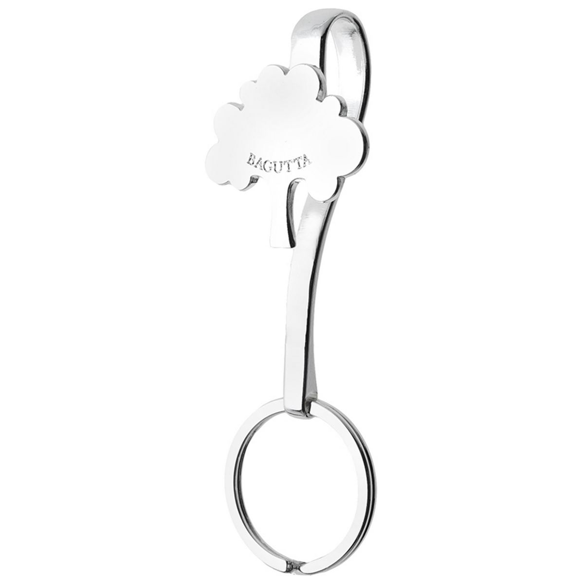 Bagutta Gancio per Borsa e Portachiavi Silver Plated Albero 10 cm