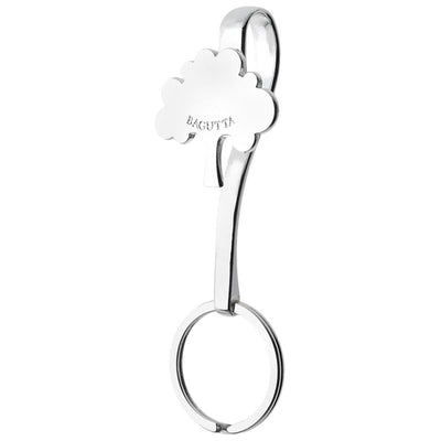 Bagutta Gancio per Borsa e Portachiavi Silver Plated Albero 10 cm