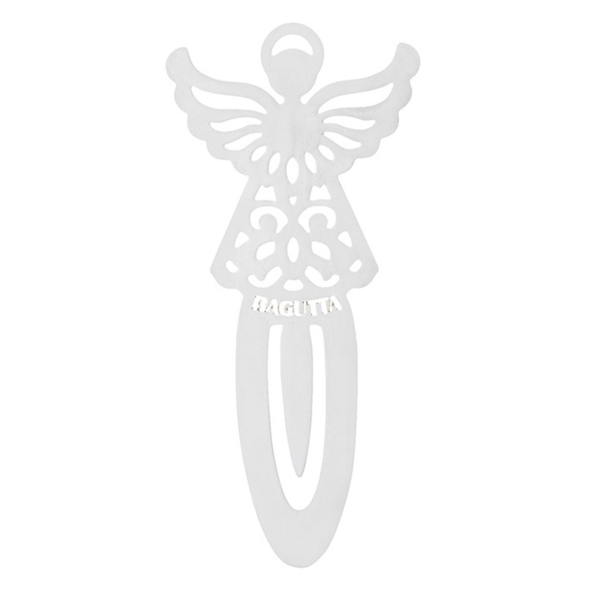 Bagutta Segnalibro Silver Plated Traforato Angelo 9 cm