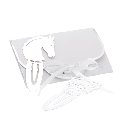 Bagutta Segnalibro Silver Plated Traforato Angelo 9 cm