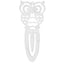 Bagutta Segnalibro Silver Plated Traforato Gufo 9 cm