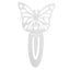 Bagutta Segnalibro Silver Plated Traforato Farfalla 9 cm