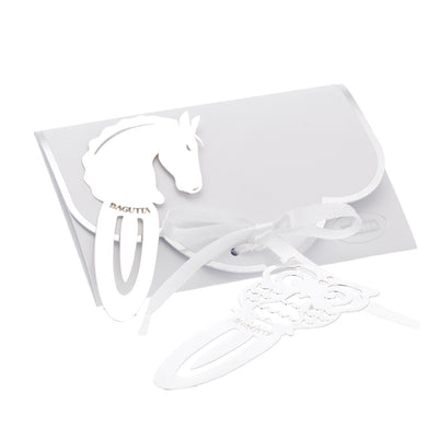 Bagutta Segnalibro Silver Plated Traforato Farfalla 9 cm