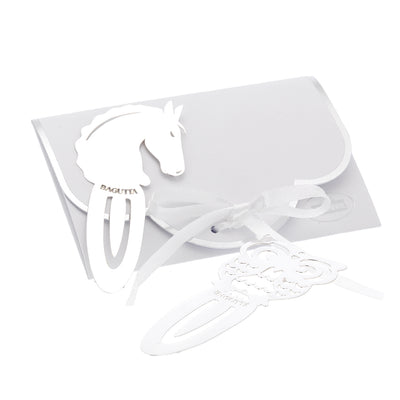 Bagutta Segnalibro Silver Plated Traforato Cane 9 cm
