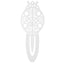 Bagutta Segnalibro Silver Plated Traforato Coccinella 9 cm