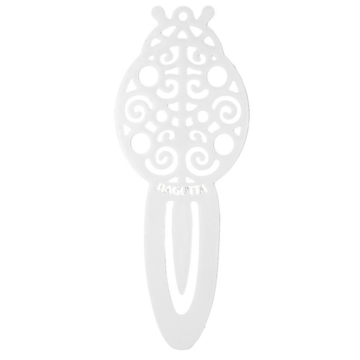 Bagutta Segnalibro Silver Plated Traforato Coccinella 9 cm