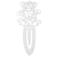 Bagutta Segnalibro Silver Plated Traforato Orsetto 9 cm