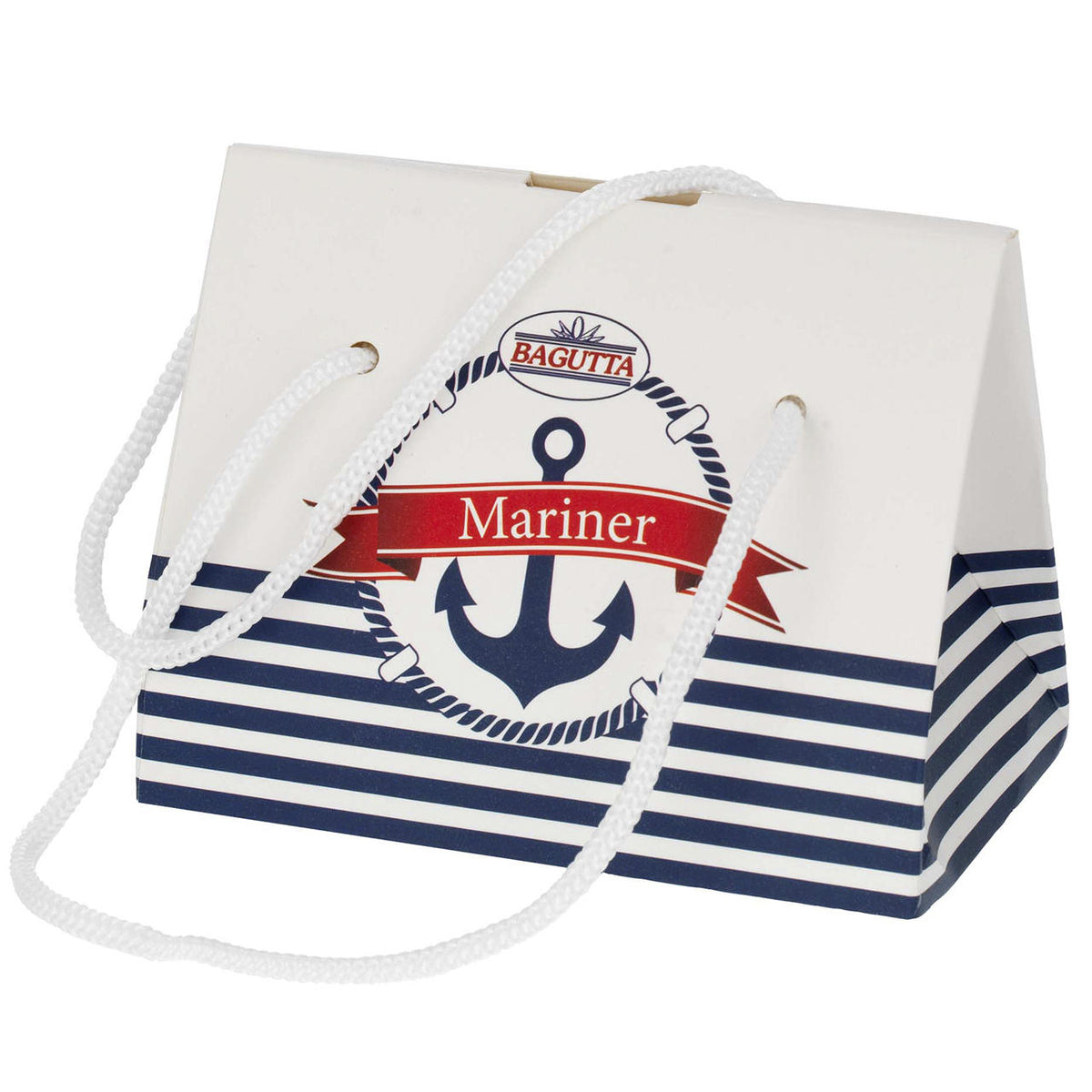 Bagutta Portachiavi Nautico con Bandiere e Cordone Nero 9,5 cm
