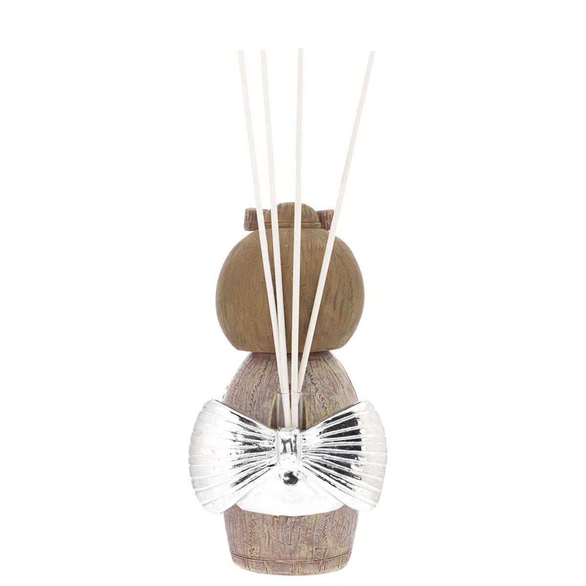 Bagutta Kokeshi Diffusore con Ventaglio, Kimono Verde e Fragranza Inclusa 13 cm