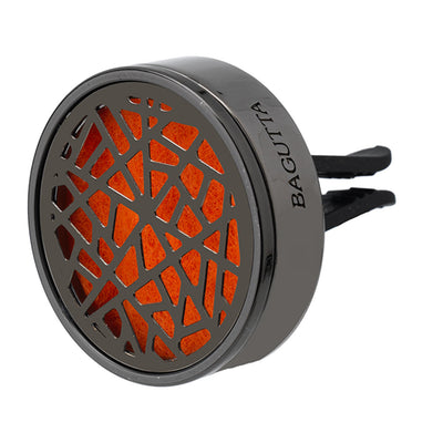 Bagutta Profumatore Auto Canna di Fucile Motivo Mosaico Arancione con Fragranza e 4 Feltrini 4 cm