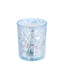 Bagutta Silver Flames Candela Profumata Cannella Decoro Foglie Azzurre 150 g