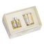 Bagutta Silver Flames Set Diffusore e Candela Limone Decoro Fiori Gialli 50 ml + 70 g